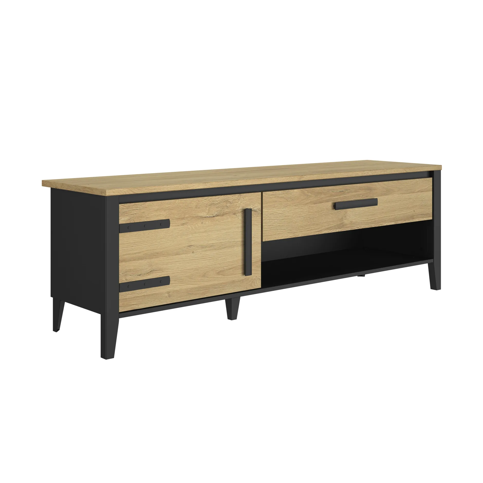 Wohnzimmerset Cork | Couchtisch, TV-Schrank, Sideboard | Gold Oak Design