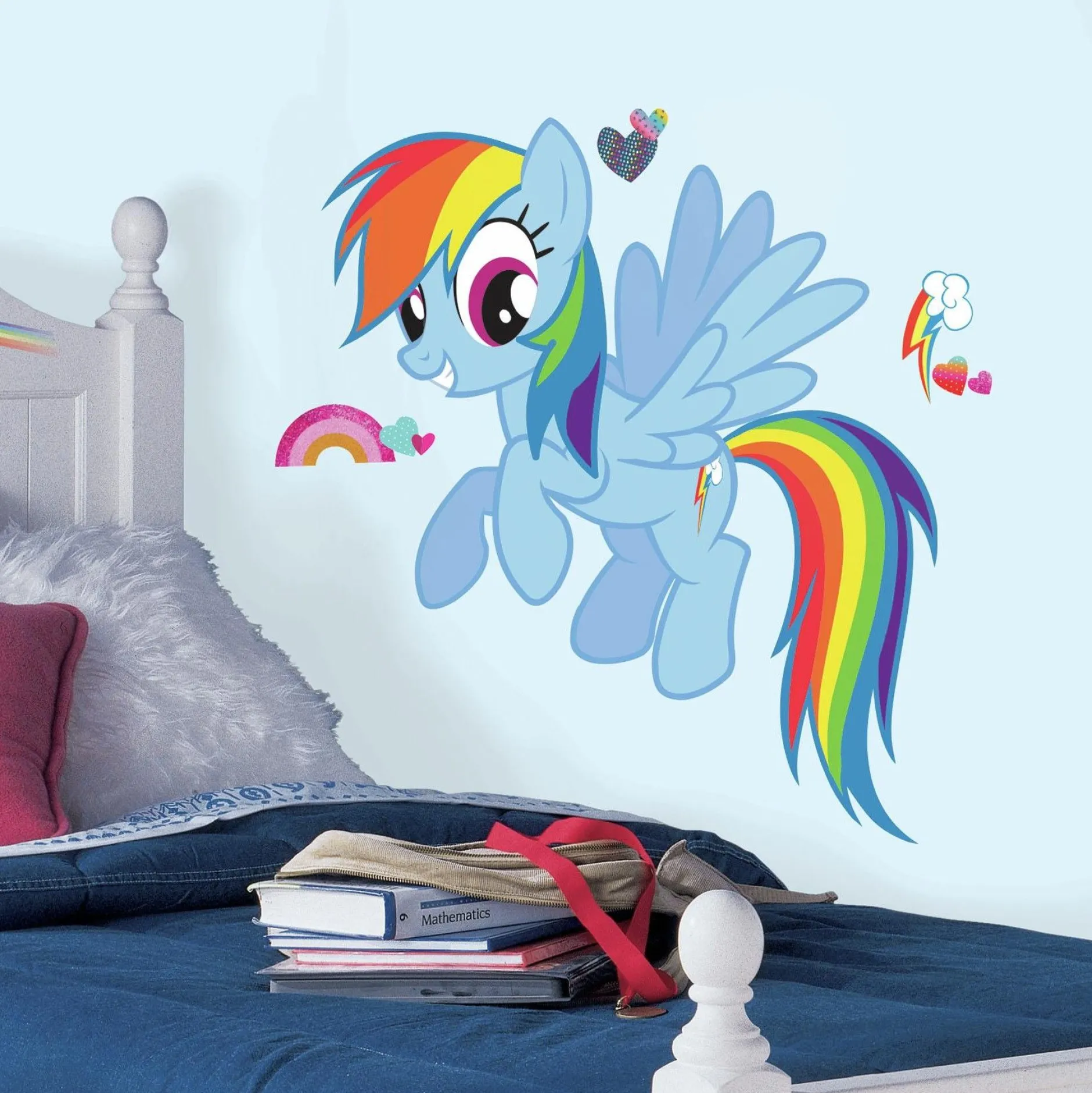 XL Wandaufkleber My Little Pony Rainbow Dash