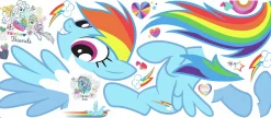 XL Wandaufkleber My Little Pony Rainbow Dash