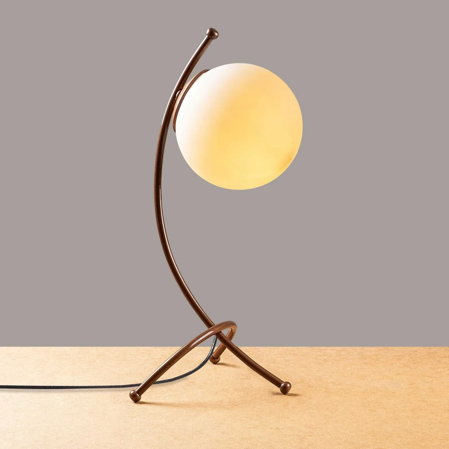 Yay Tischlampe | METALLGEHÄUSE | Vintage, Weiß