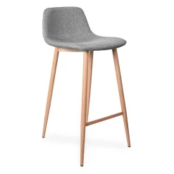 Yena Barhocker - Polyester und Metall - grau