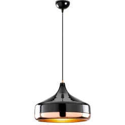 Yıldo Kronleuchter | METALLGEHÄUSE | Schwarz, Kupfer