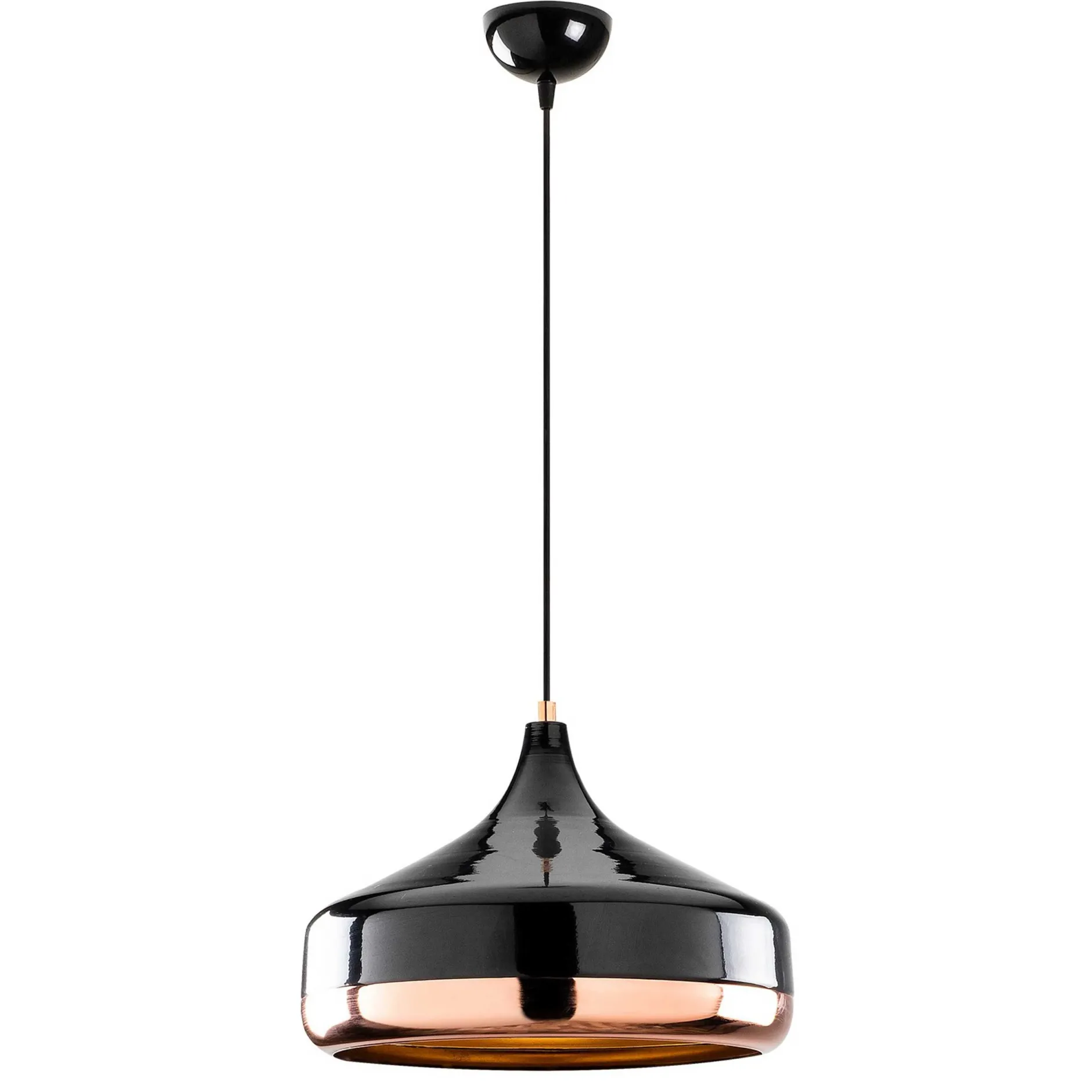 Yıldo Kronleuchter | METALLGEHÄUSE | Schwarz, Kupfer