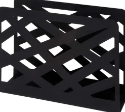 Zeitungsständer | 35 x 10 x 26 cm | Schwarz