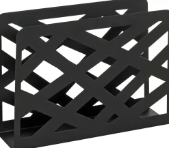 Zeitungsständer | 35 x 10 x 26 cm | Schwarz