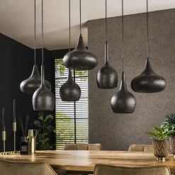 Zeppos Hängeleuchte 120 cm-Artic schwarz