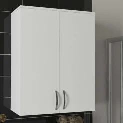 Zoe Badezimmerschrank | 100 % MELAMIN | Weiß